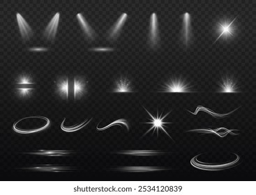 Flash light effect lamp spot, spotlight, projector