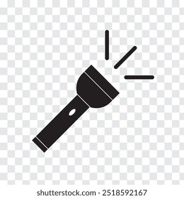 flash light icon. torch light icon, vector illustration.