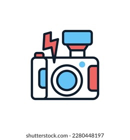 Flash Light icon in vector. Illustration