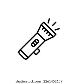 Flash Light icon in vector. Logotype