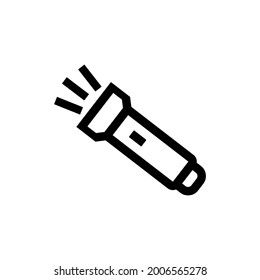 Flash light icon,vector illustration. Flat design style. vector flash light icon illustration isolated on White background, flash light icon Eps10. flash light icons graphic design vector symbols.