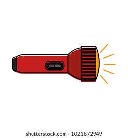 flash light isolated icon