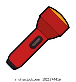 flash light isolated icon