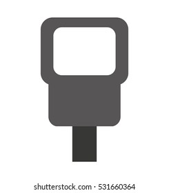 flash light photo isolated icon vector illustration design