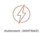 flash lightning bolt icon set. flash thunder power icon. Electric symbols set. Electric lightning symbols. Flash light sign. Electric vector icons, Bolt lightning flash icons