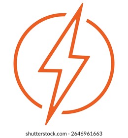 flash lightning bolt icon set. flash thunder power icon. Electric symbols set. Electric lightning symbols. Flash light sign. Electric vector icons, Bolt lightning flash icons.