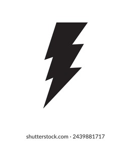 flash lightning bolt icon vector illustration