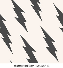 Flash, lightning bolt seamless pattern. Background with thunderbolt