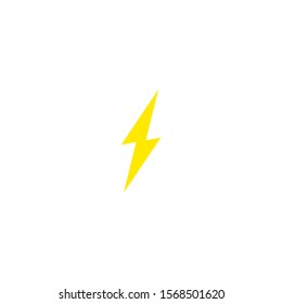 Flash and lightning icon. Thunderstorm bolt sign. Thunderbolt and electricity symbol