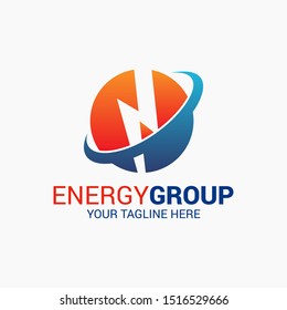 Flash Logo abstract design vector template. Lighting bolt icon. Energy Logo.