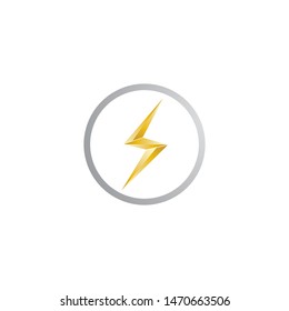 Flash logo template icon design