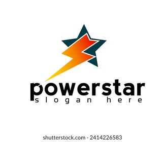 destello de la plantilla de diseño del logotipo de las estrellas