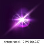 Flash, realistic highlights, glowing effects, camera light, sunlight reflection, stars, isolated highlights, sparkling highlights. Isolated on transparent background, png. Celestial, space elements	
