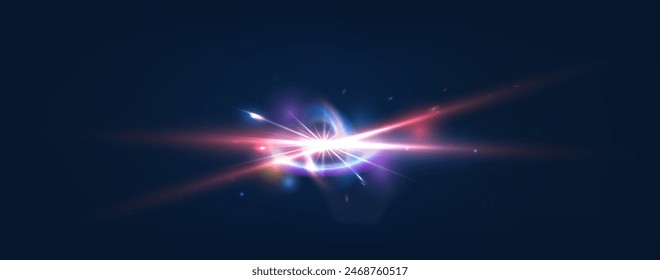  Flash, realistic highlights, glowing effects, camera light, sunlight reflection, stars, isolated highlights, sparkling highlights. Isolated on transparent background, png. Celestial, space elements