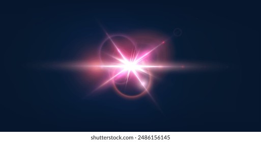 Flash, realistic highlights, glowing effects, camera light, sunlight reflection, stars, isolated highlights, sparkling highlights. Isolated on transparent background, png. Celestial, space elements	
