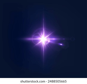 Flash, realistic highlights, glowing effects, camera light, sunlight reflection, stars, isolated highlights, sparkling highlights. Isolated on transparent background, png. Celestial, space elements	
