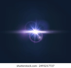 Flash, realistic highlights, glowing effects, camera light, sunlight reflection, stars, isolated highlights, sparkling highlights. Isolated on transparent background, png. Celestial, space elements	