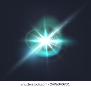 Flash, realistic highlights, glowing effects, camera light, sunlight reflection, stars, isolated highlights, sparkling highlights. Isolated on transparent background, png. Celestial, space elements	
