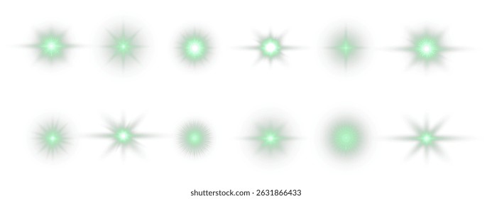 Flash, realistic highlights, glowing effects, camera light, sunlight reflection, stars, isolated highlights, sparkling highlights. Isolated on transparent background, png. Celestial, space	
