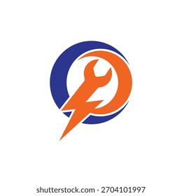 Flash Repair Diseño de Plantilla de logotipo