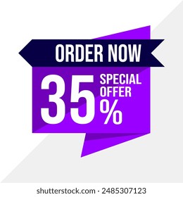 ¡Venta Flash! Hasta 35% de descuento en color degradado para diseño de Anuncio 