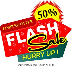 flash sale 50%b hurry up limited offer