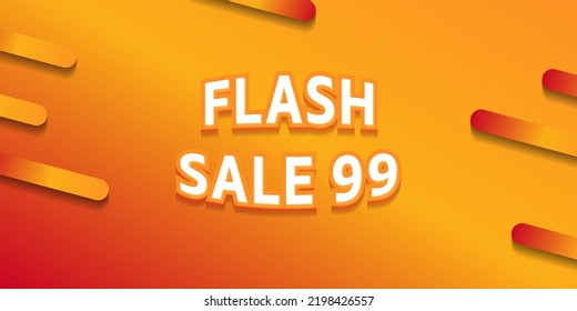 flash sale 99 , sale day, vector