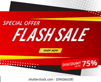 flash sale banner