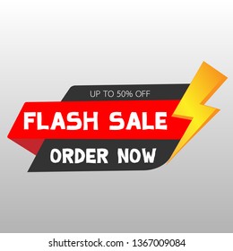 flash sale banner