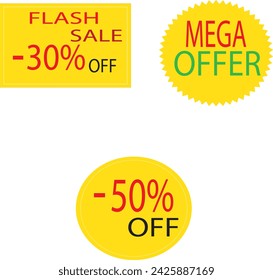 Flash Sale Banner mit schwarzem Hintergrund und limitiertem Angebot bis zu 80%