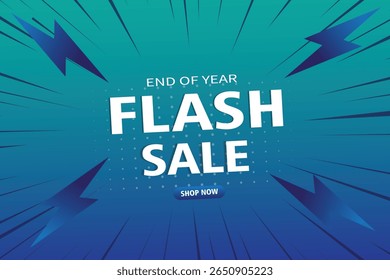 Flash sale Banner design with beautiful poster 