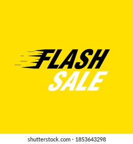 Flash sale banner template design