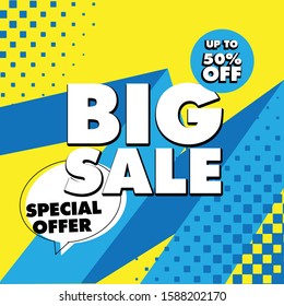 Flash Sale banner template design.Vector illustration.