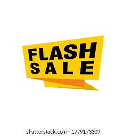 Diseño de plantillas de banner Flash Sale.Ilustración vectorial.