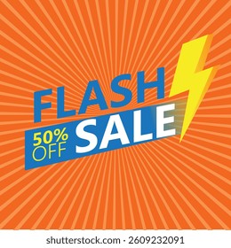 Flash Sale Banner Vector eps file