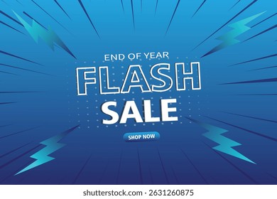 Flash sale with beautiful theme shop now with flash icon