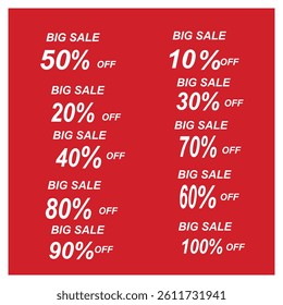 Flash sale card and banner for business.