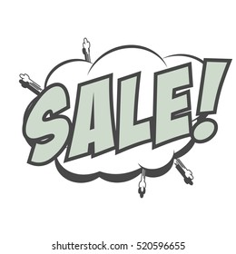 flash sale card, illustration in vector format