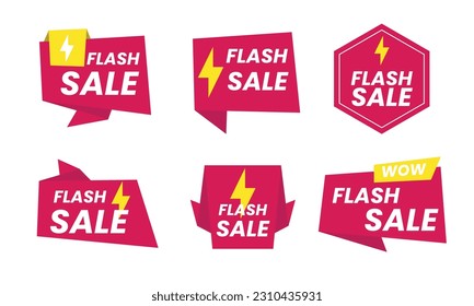 Flash sale collection banner and tags