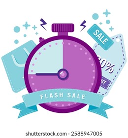 flash sale countdown, discounts and online stores