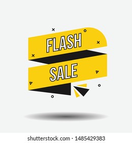 Flash Sale Design for business for business. Discount Banner Promotion Template
