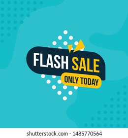 Flash Sale Design for business for business. Discount Banner Promotion Template

