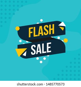 Flash Sale Design for business for business. Discount Banner Promotion Template
