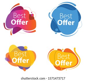 Flash Sale Discount banner template promotion design. Big sale, Best Offer end of season special offer banner. vector illustration.