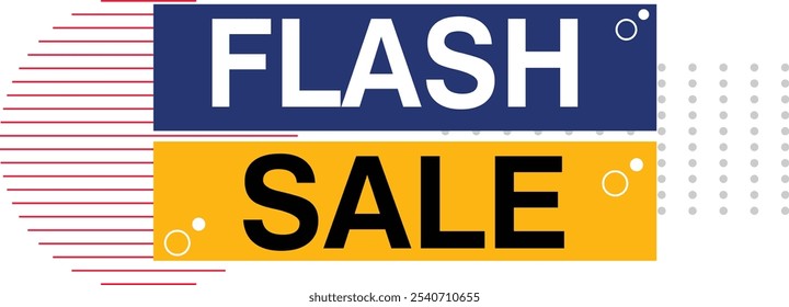 Flash sale discount new deal bumper big ideal amazing banner poster shopping buy advertisements even