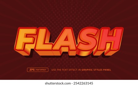 Bearbeitbarer Texteffekt für Flash-Verkauf