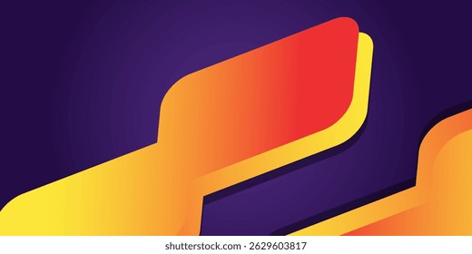 Plano de fundo de banner horizontal de venda flash, modelo de design vetorial para eventos promocionais