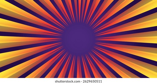 Plano de fundo de banner horizontal de venda flash, modelo de design vetorial para eventos promocionais
