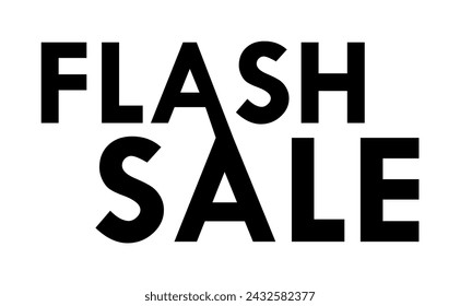 Vector de diseño de icono de venta Flash