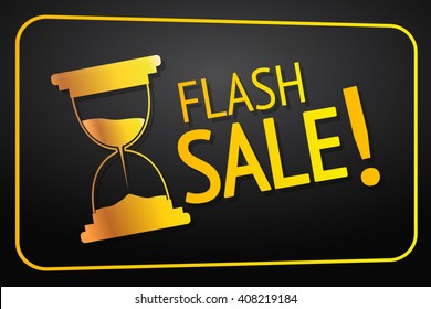 flash Sale icon vector illustration